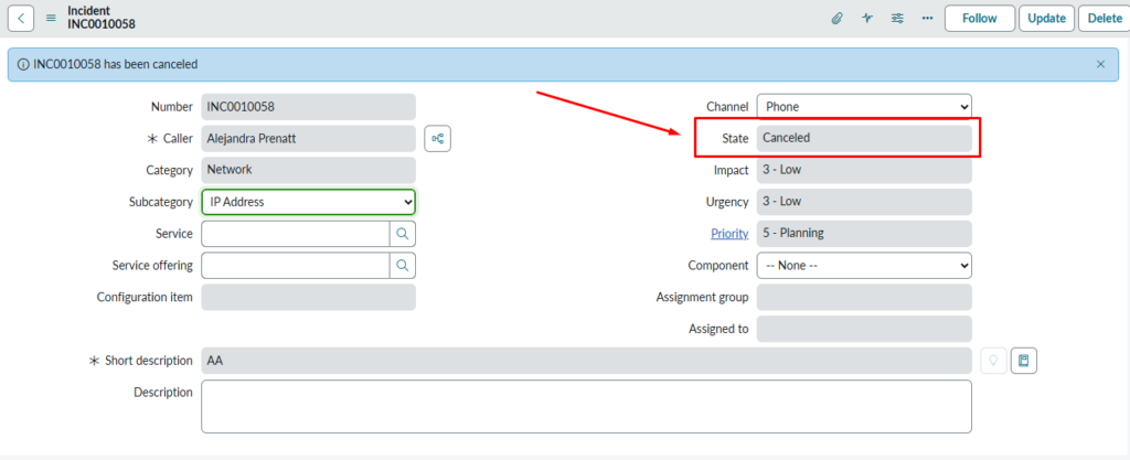 Incident Management In ServiceNow
