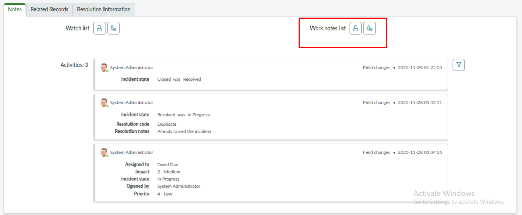 Incident Management In ServiceNow