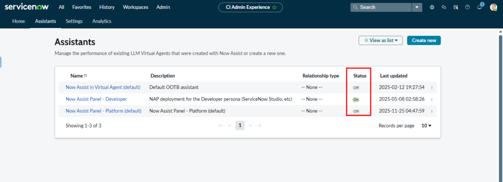 Enable Now Assist In ServiceNow