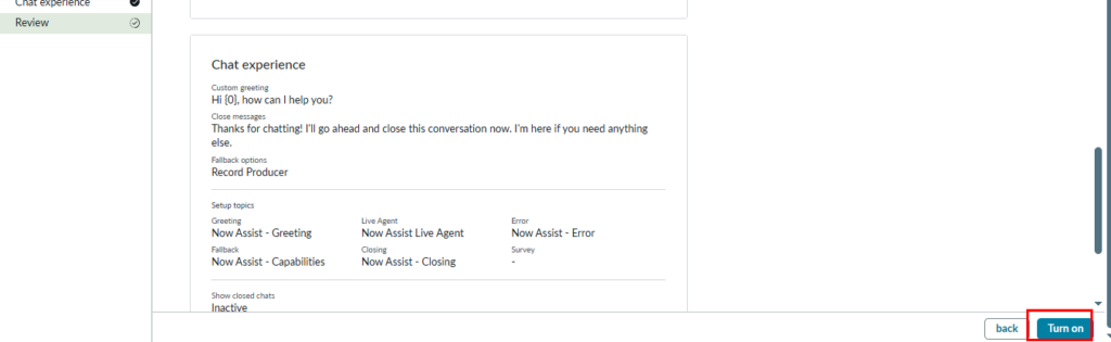 Enable Now Assist In ServiceNow