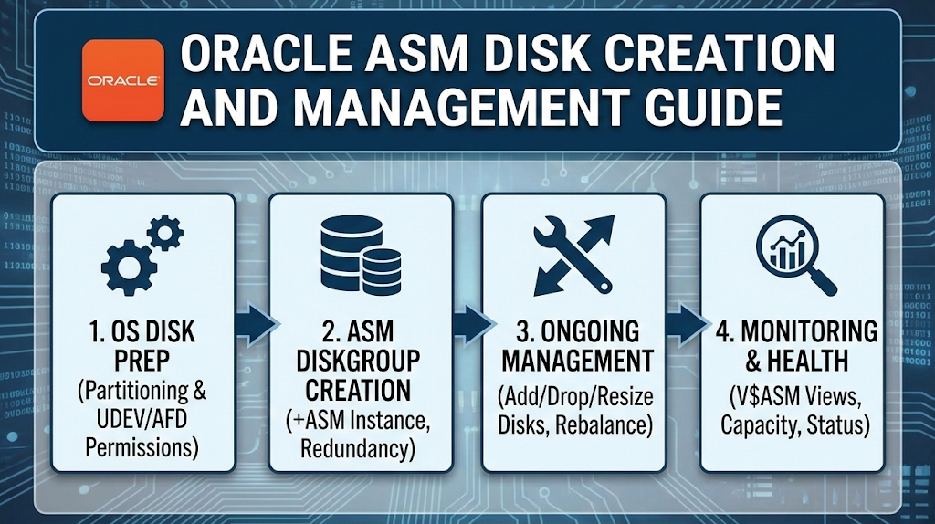 Oracle ASM Disk Creation and Management Guide