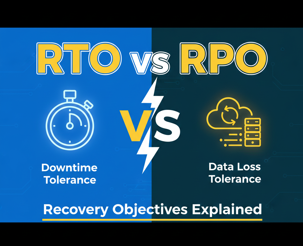 RTO vs RPO – Recovery Objectives Explained